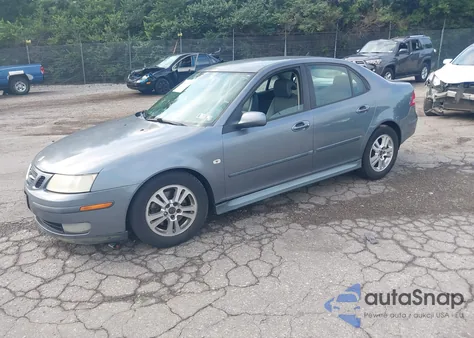 2007 Saab 9-3 2.0T from USA, damaged, VIN YS3FD49Y871118003